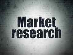 市场营销概念市场研究数字数据纸背景