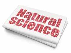 科学概念自然科学空白报纸背景