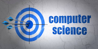 科学概念目标电脑科学墙背景