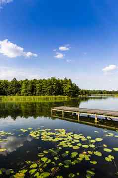 湖威格里国家公园波兰