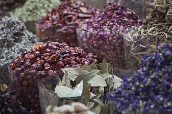 迪拜香料露天市场露天市场传统的市场杜巴