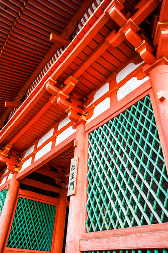 前面门清水寺寺庙《京都议定书》日本