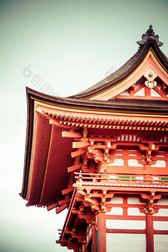 前面门清水寺寺庙《京都议定书》日本