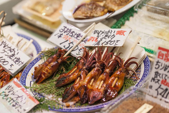 tsukiji鱼市场日本
