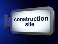 建筑建设概念建设网站广告牌背景
