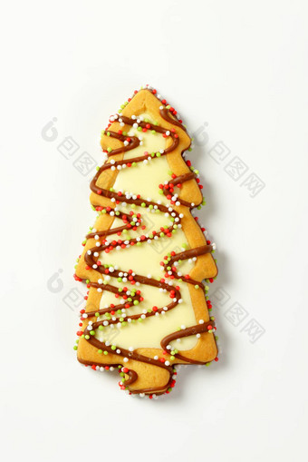 圣诞节树断路器饼干
