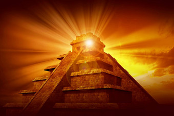 玛雅神秘金字塔