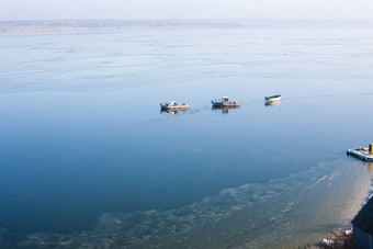 小船只海海岸