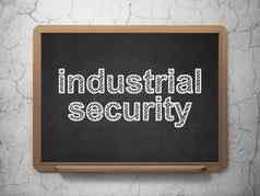 安全概念工业安全黑板背景