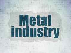 减少加工概念金属行业数字数据纸背景