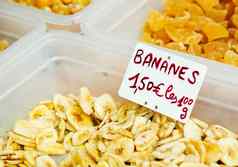 香蕉巴纳内斯法国食物市场