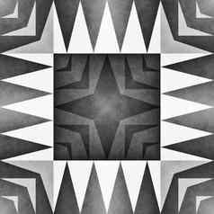 少数民族部落阿兹特克无缝的模式几何观赏插图黑色的白色时尚的纹理