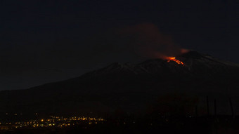 <strong>火山喷发火山</strong>埃特纳<strong>火山</strong>