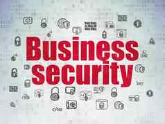 保护概念业务安全数字数据纸背景