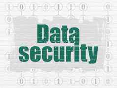 安全概念数据安全墙背景