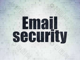 隐私概念<strong>电子邮件安全</strong>数字数据纸背景