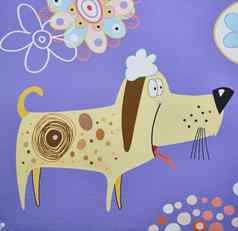 动物艺术犬类装修装饰狗国内动物有趣的故事有趣的图形艺术笑话哺乳动物绘画图片白