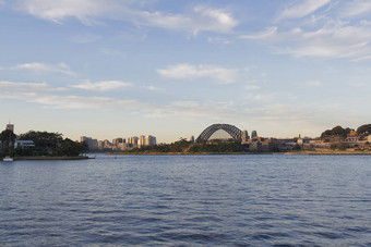 悉尼港口桥澳大利亚日落<strong>皮尔蒙特</strong>