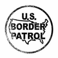 曼联州边境控制邮票