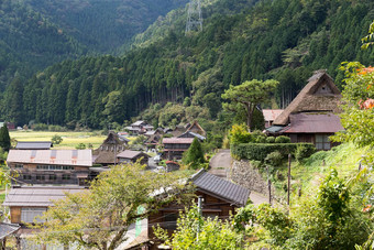 农<strong>村</strong>景观<strong>历史村</strong>miyama《京都议定书》