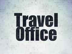 旅行概念旅行办公室数字数据纸背景