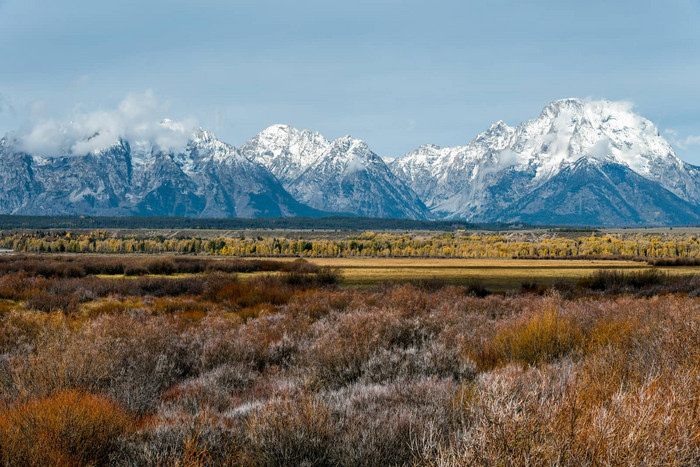 视图大提顿山范围