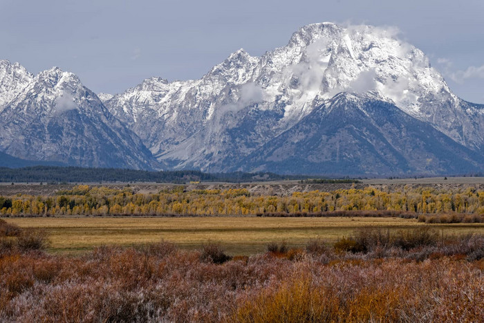 视图大提顿山范围