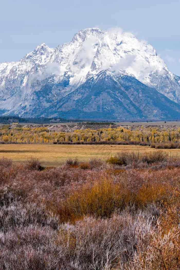视图大提顿山范围
