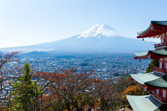 Chureito<strong>宝塔山</strong>富士