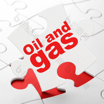 减少加工概念石油气体谜题背景