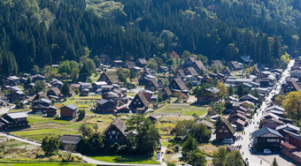 历史村白川乡日本