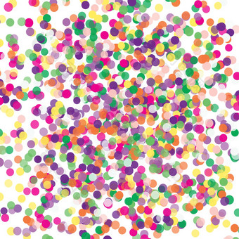 色彩斑斓的飞行分散元素装饰庆祝活动摘要背景下降五彩纸屑