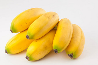 小类型香蕉被称为穆拉波摩西acuminata白色