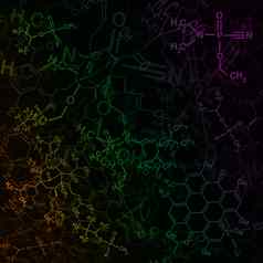 图像化学技术摘要背景科学壁纸学校化学公式结构