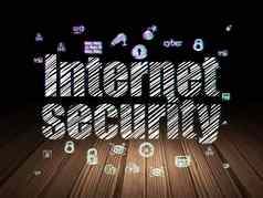 保护概念互联网安全难看的东西黑暗房间