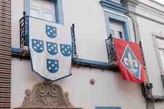 中世纪的葡萄牙语旗帜