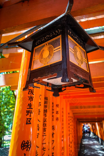 灯笼伏见inari大社神社《京都议定书》日本