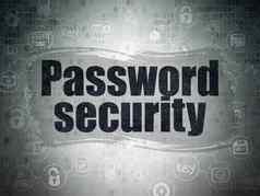 安全概念密码安全数字数据纸背景