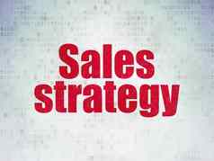 市场营销概念销售策略数字数据纸背景