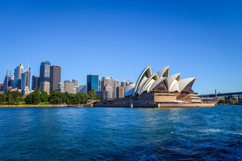 悉尼城市中心歌剧房子澳大利亚