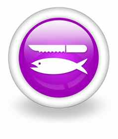 图标按钮pictogram鱼清洁