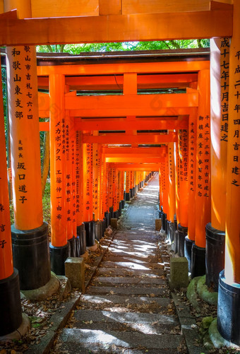 伏见inari大<strong>社</strong>鸟居《京都议定书》日本