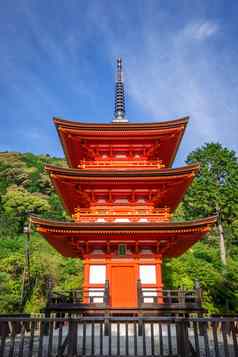 宝塔清水寺寺庙《京都议定书》日本