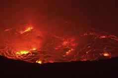 口火山岩浆熔融岩浆动物的鼻口