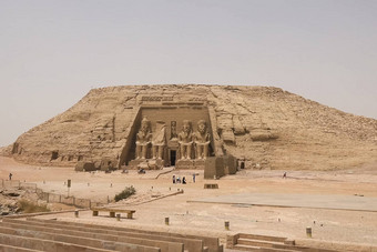 雕像埃及寺庙纪念碑大石头