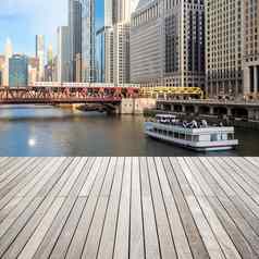 芝加哥市中心河