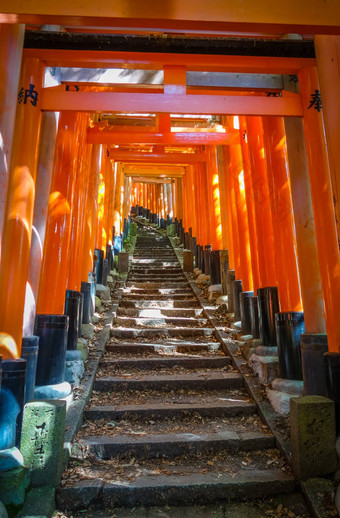 伏见inari大<strong>社</strong>鸟居《京都议定书》日本