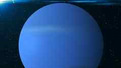 海王星地球呈现数字背景空间背景