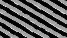 摘要几何回来白色多维数据集光学错觉电脑生成的呈现背景