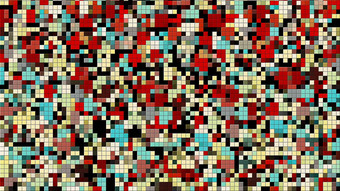<strong>马赛克</strong>色彩斑斓的广场块电脑生成的背景呈现